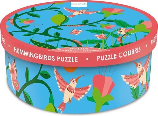 Scratch puzzel  kolibries 100 pieces